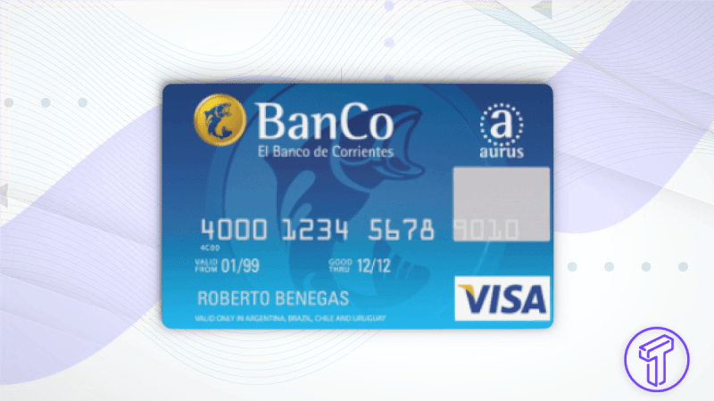 Tarjeta de Crédito Banco de Corrientes Visa Internacional